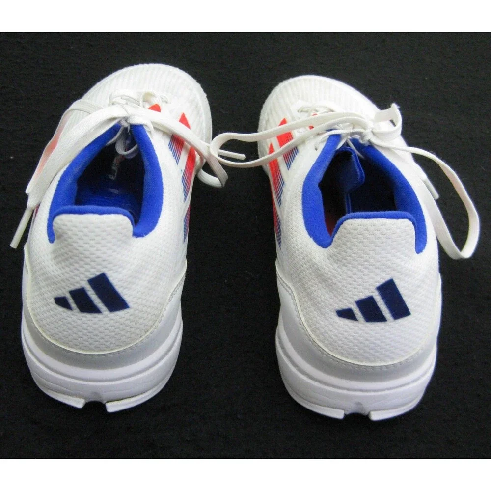 Adidas F50 Indoor Soccer Shoes Mens Size 7.5 White Athletic Futbol Boots Sneaker